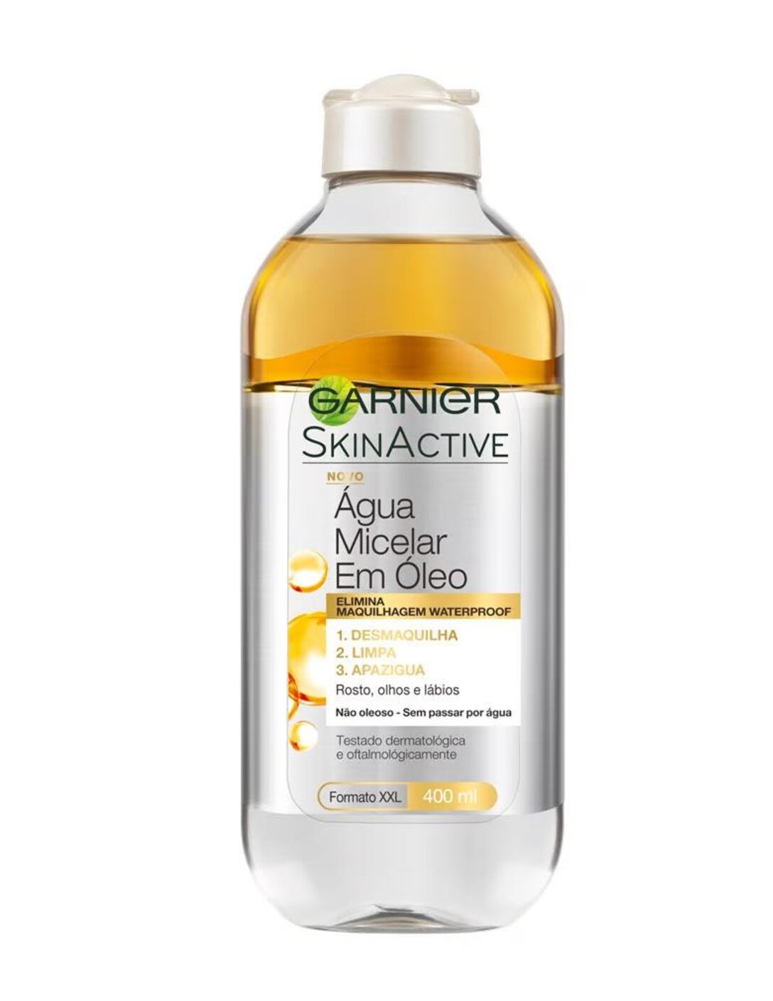 Agua Micelar de Garnier Aceite/Oleo Waterproof x400ml.